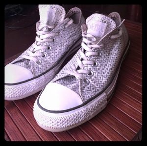 Silver and white cons